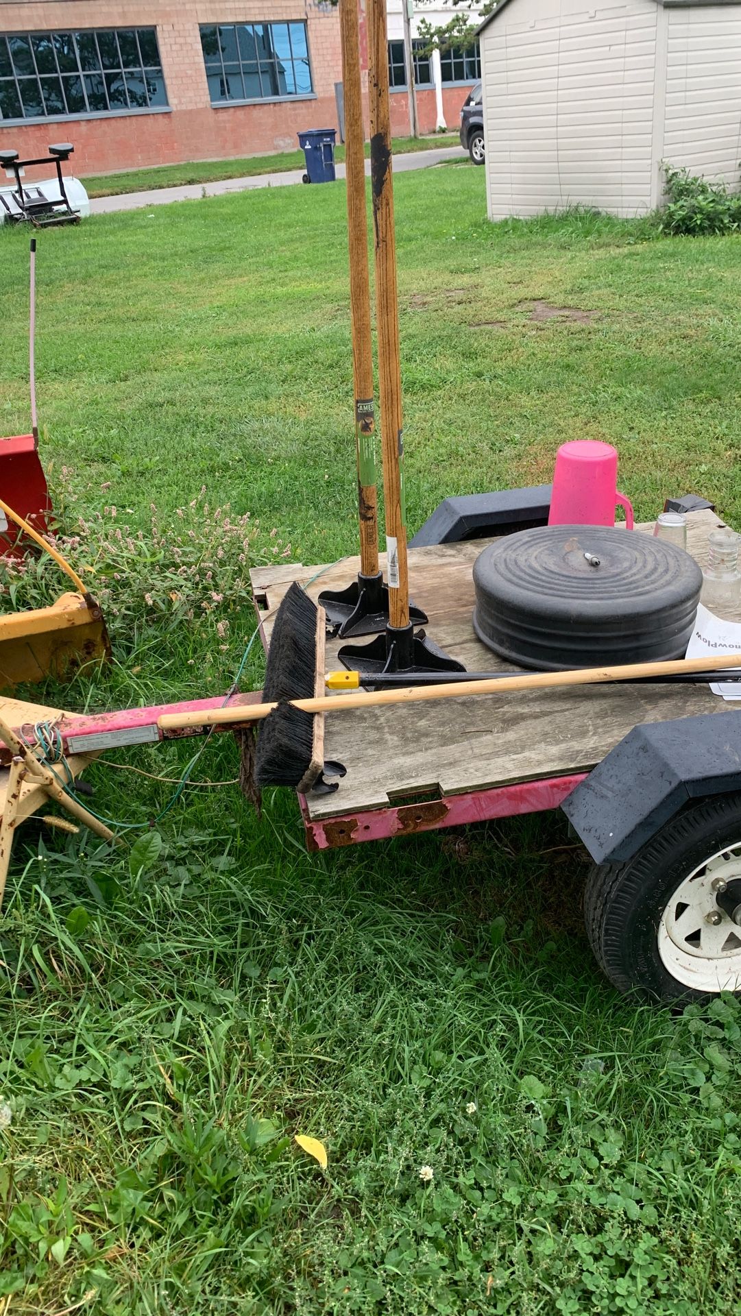 Homemade trailer