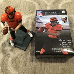 Bengals Quarterback3-D puzzle collectible figurine