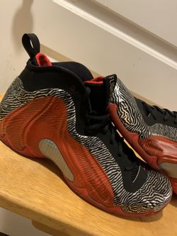 Nike Air Flightposite Exposed Zebra (size: 9.5)