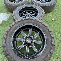 Ford 250 F350 Rims Super Duty Wheels 22x10 Rism And Jug Juts Tries No Good 