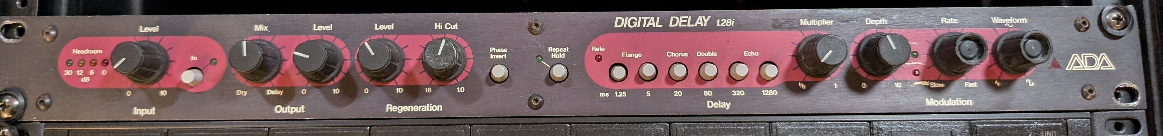 ADA Digital Delay 1.28i, FX, Vintage Rack