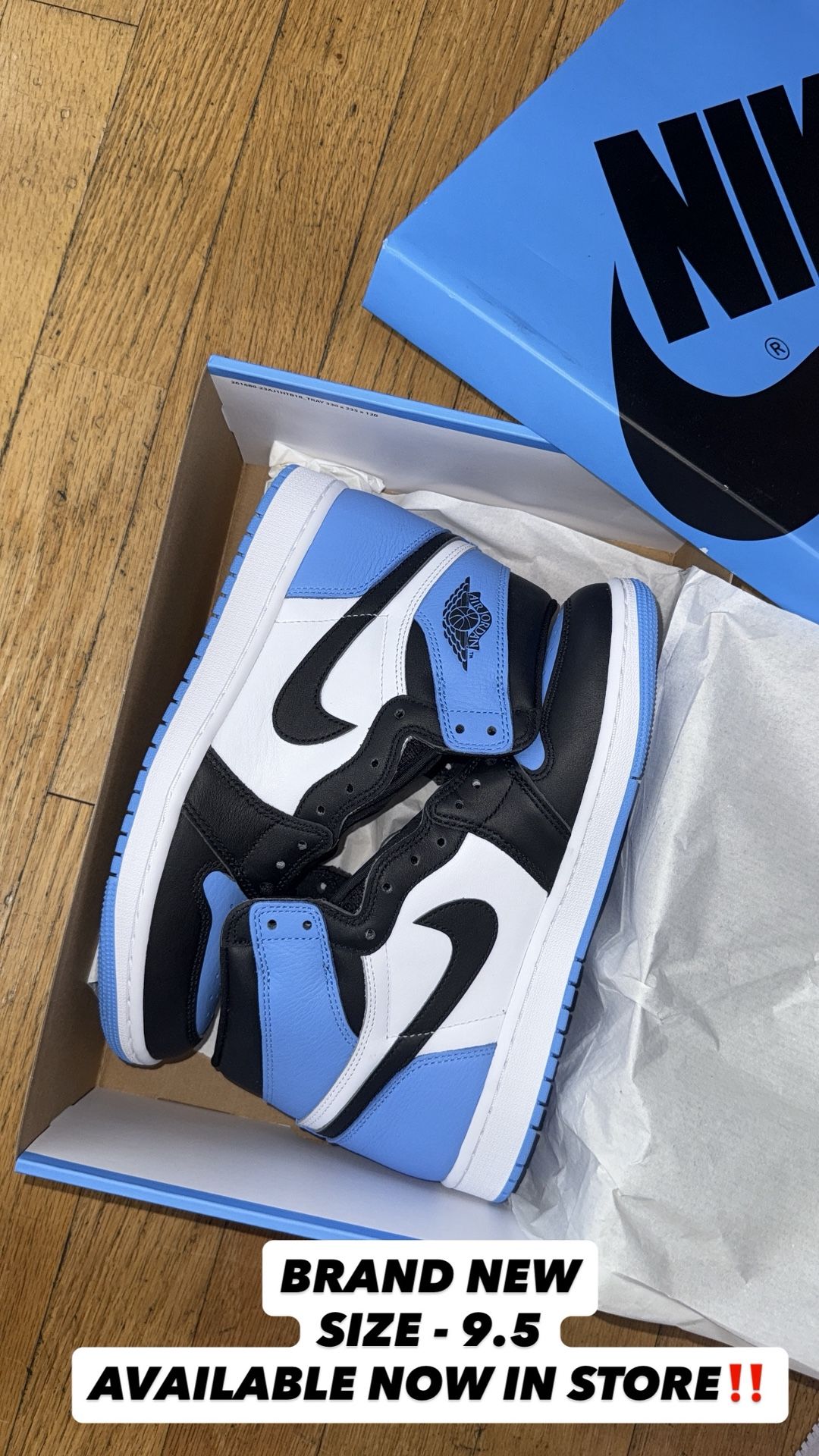 Jordan 1s Unc size  9.5 $230