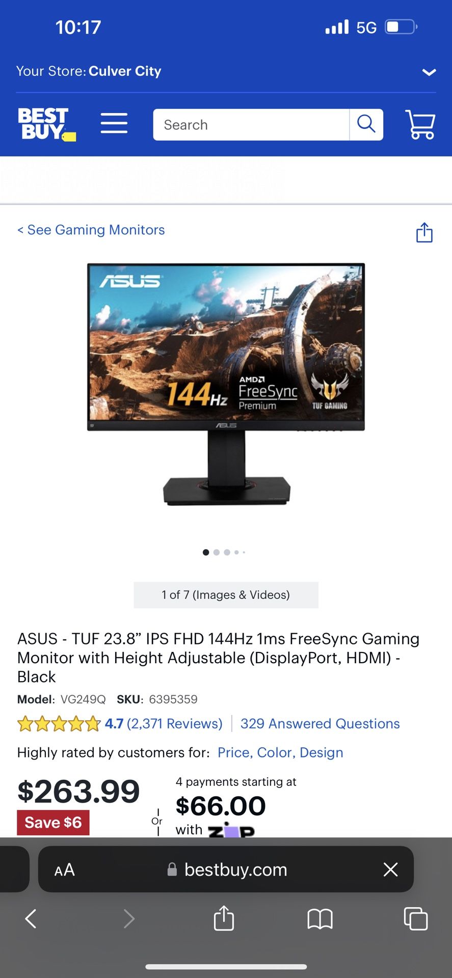 144 Hz Monitor