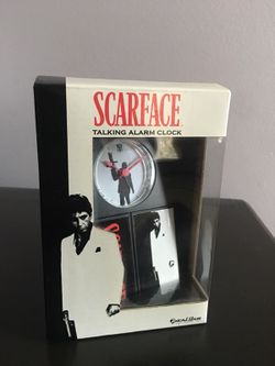 Scarface Collectible Talking Alarm Clock
