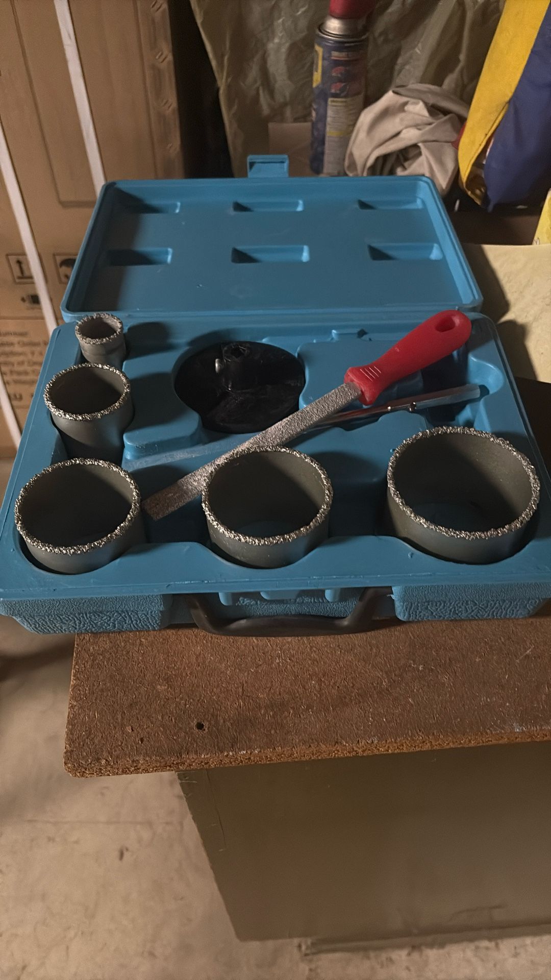 9 Pc Hole Saw Kit