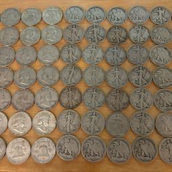 Grab that silver. Walking, Franklin And Kennedy