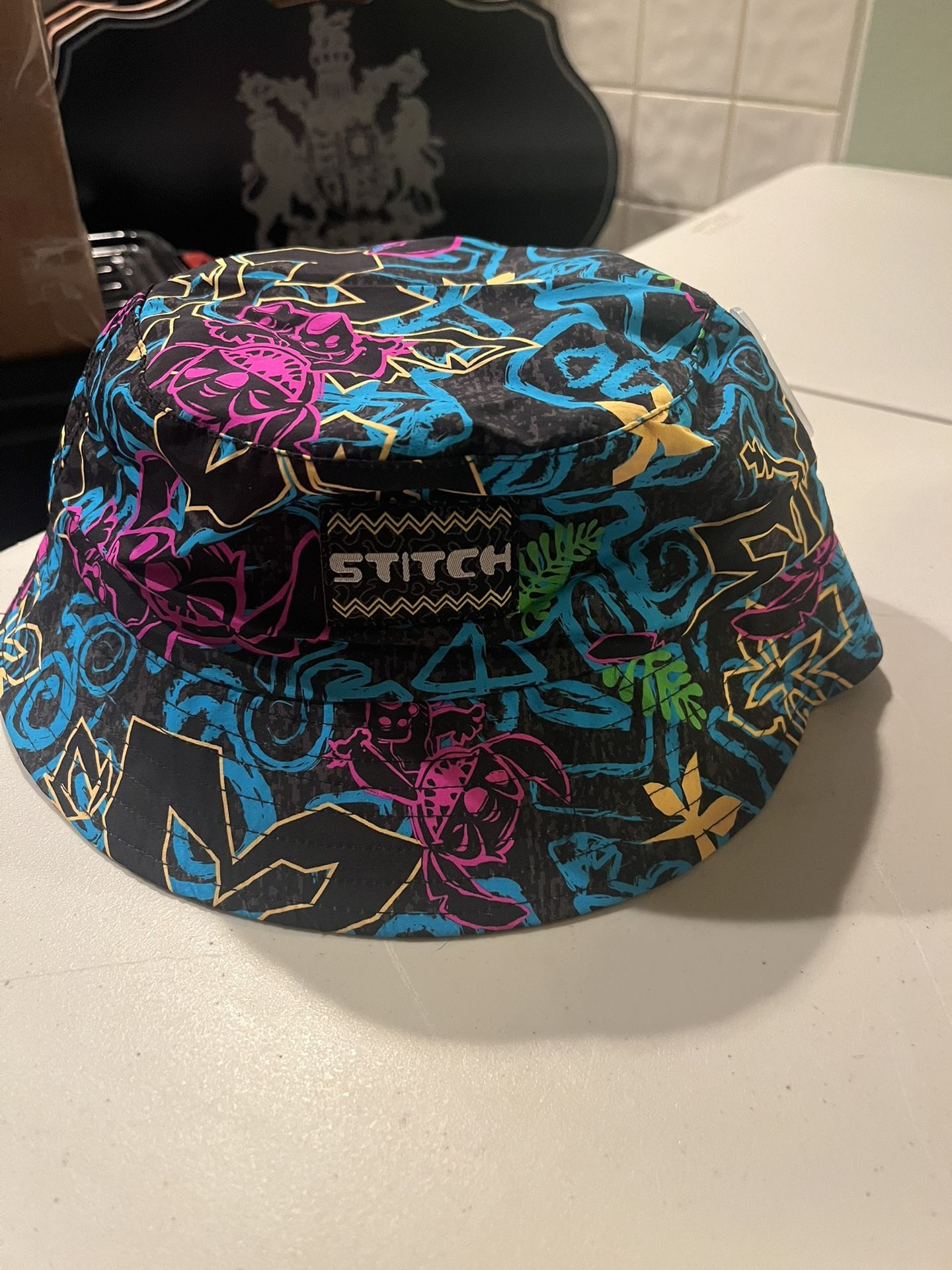 Stitch Bucket Hat From Disney. Brand New