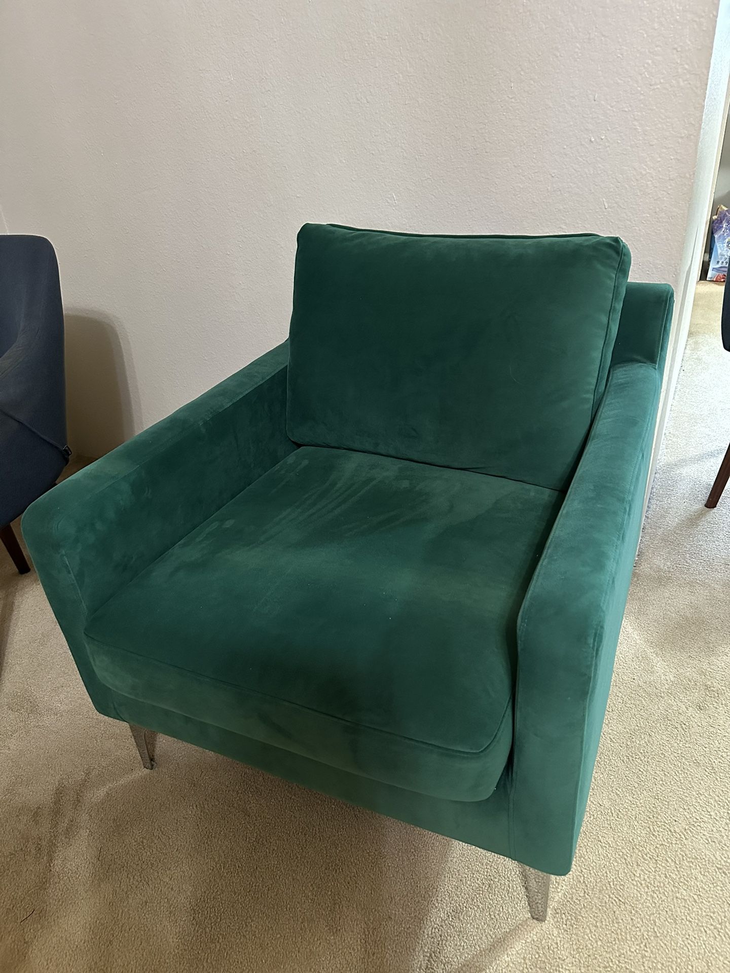 ALL MODERN: Jones Upholstered Armchair Teal set of 2