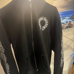 Black And White Chromeheart Hoodie