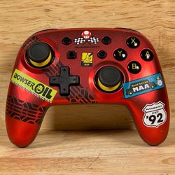 (Nintendo Switch) Mario Kart Nano Controller And Mario Kart 8 Deluxe 