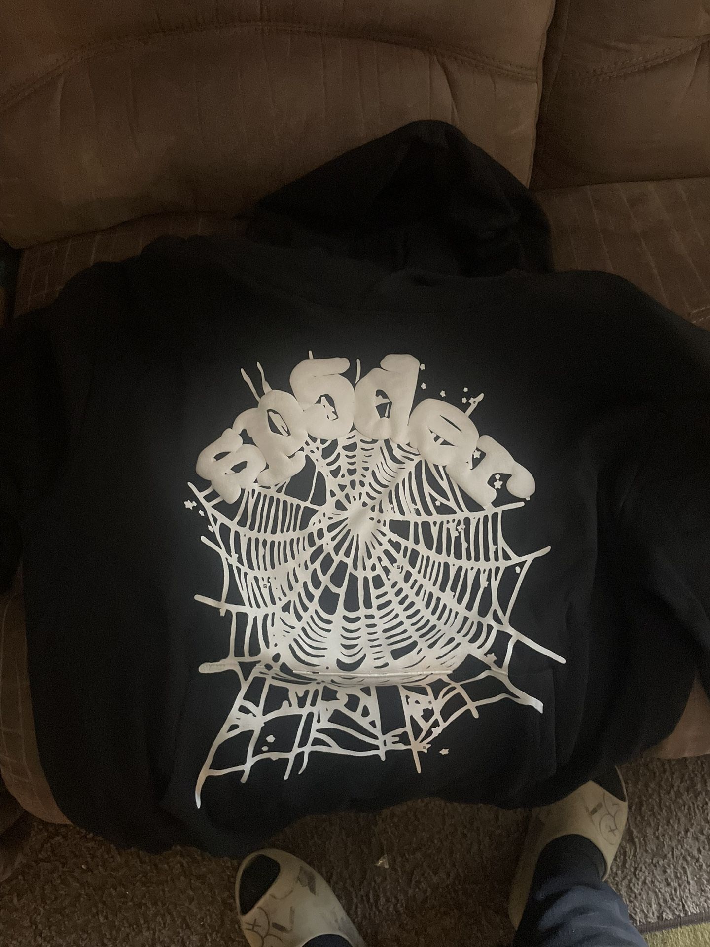 Spider Og Web Black Hoodie