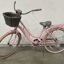 26” Woman’s  Bike Pink