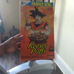 Dragonball z Cereal box