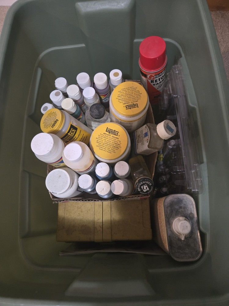 Tote Of Paint Art Projects