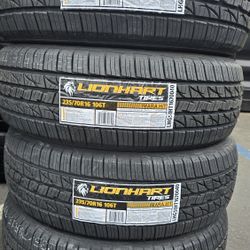 4 NEW TIRES 235/70/16 LION HART IMARA  Sport 50 k Miles Warranty $440 Cash Price  🐝 🛞 FREE INSTALLATION 🐝 🛞 