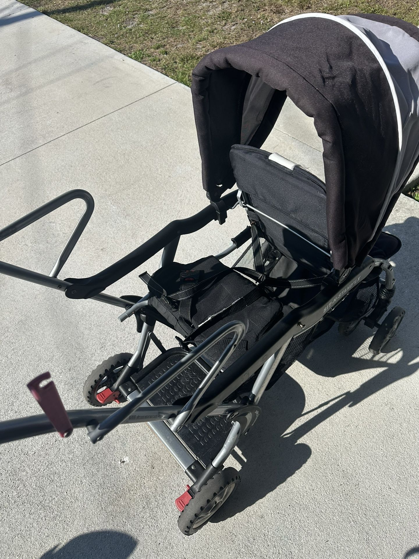 Sit And Stand Double Stroller