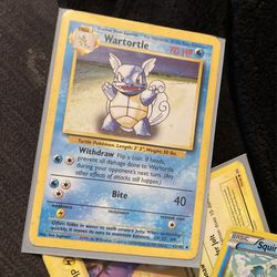 First Edition Wartortle