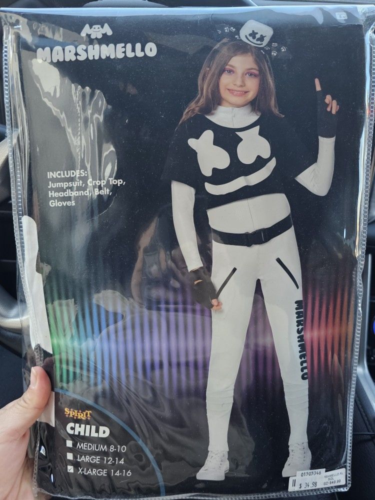 Child/ Youth Marshmello Costume