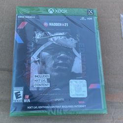 XBOX Series X MADDEN 21 NFL
