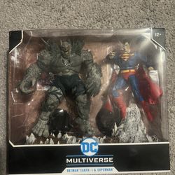 Dc Super Man Vs Devastator Two Pack 