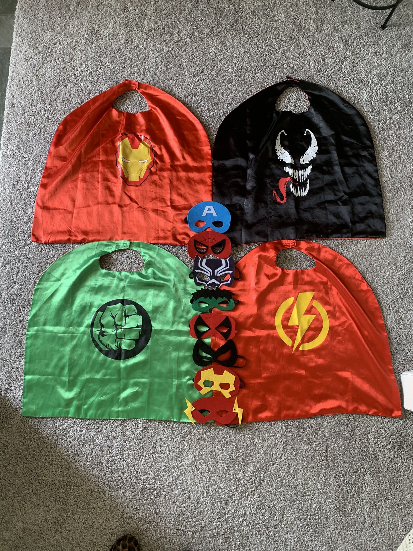 Kids Superhero Capes & Masks