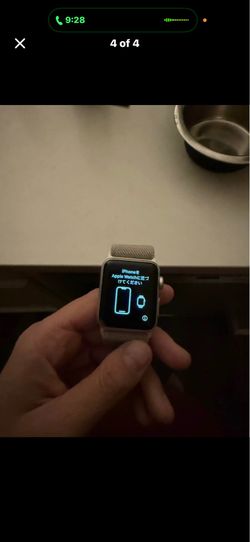 Apple Watch Series 3 38mm GPS+LTE Silver Aluminum