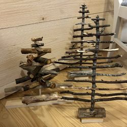 Fabulous Handcrafted Trees… Newly Made… Awesome For The Holidays.,