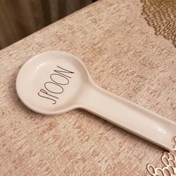 Rae Dunn "SPOON" Spoon Holder
