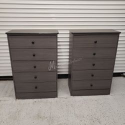 Gray Matte Bedroom Dressers!