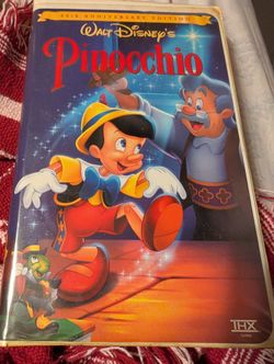 Pinnochio Vhs