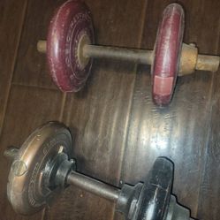 2 weight dumbbells 10-pound weight adjustable dumbbells