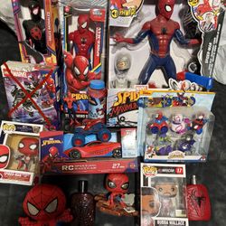 Spiderman Toys And Accessory Bundle