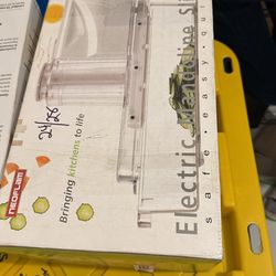 New Electric Mandoline Slicer.