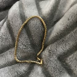 Gold Bracelet Men 10k