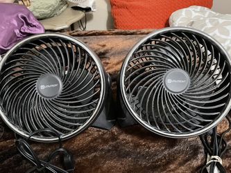 2 Fans Both Work Great  