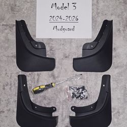 Tesla Model 3 (2024-2026) Splash Guard