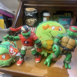 Teenage Mutant Ninja Turtles Toy Lot