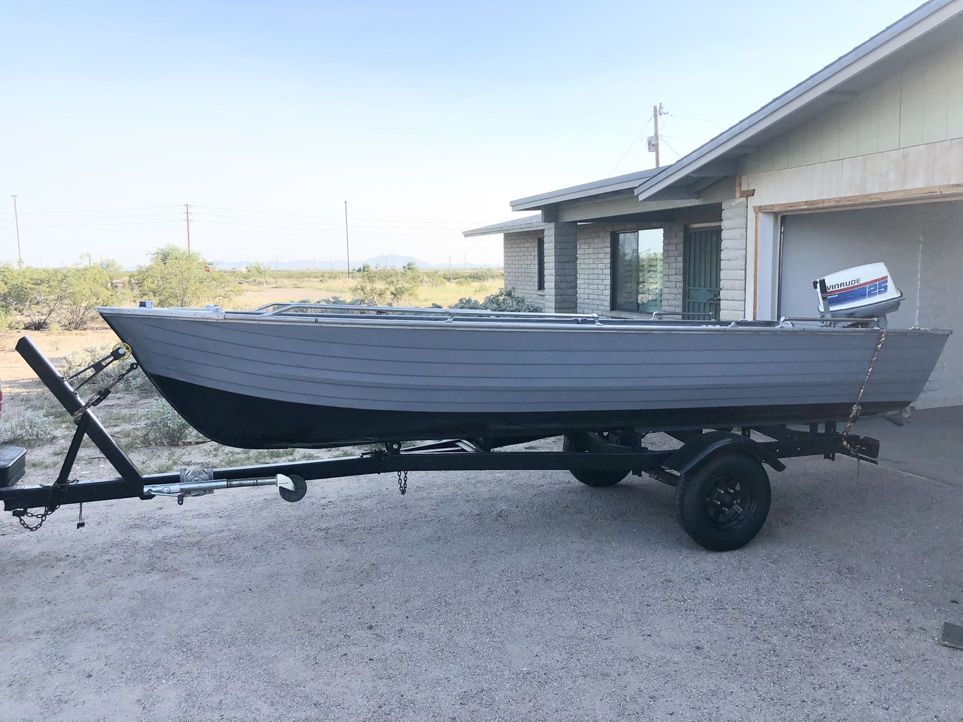 Aluminum Fishing Boat