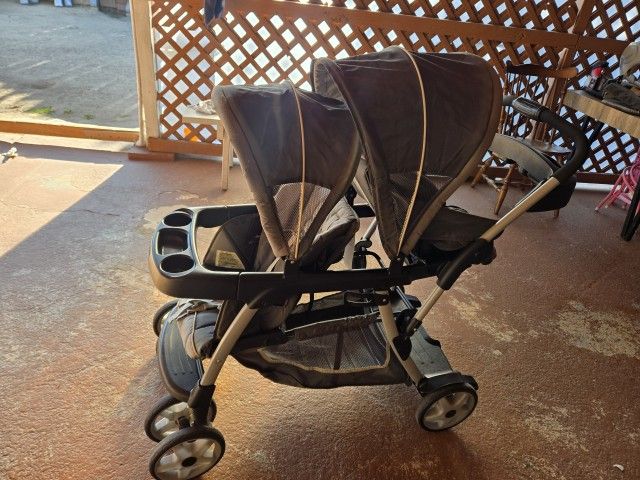 graco double stroller