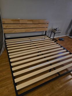 King bed frame
