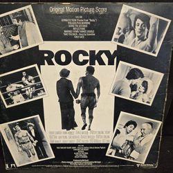 Original Motion Picture Rocky Movie Sound Track Vinyl Record Album