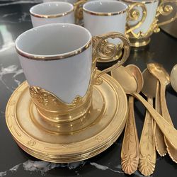18Pcs Tea Cup Set 