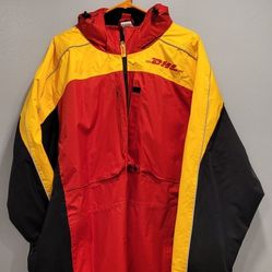DHL Jacket, Rain Coat, Size 4XL