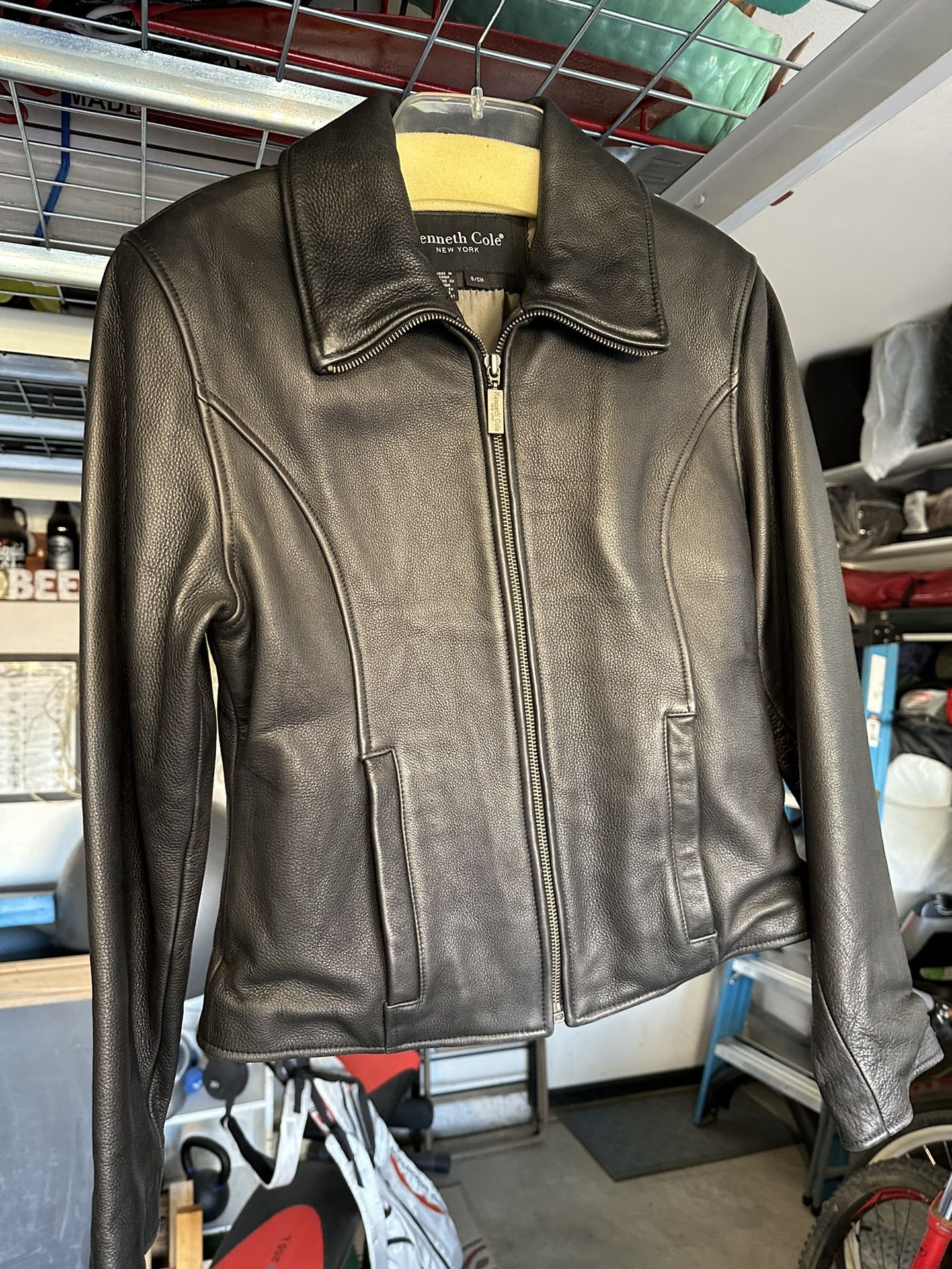 Kenneth Cole Women’s Leather Jacket