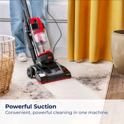 Like New BISSELL CleanView Compact Upright Vacuum - Lightweight & Powerful Bagless Cleaner