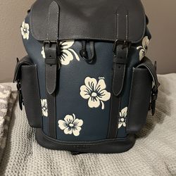 NWT Coach Hawaiian Flower Backpack 