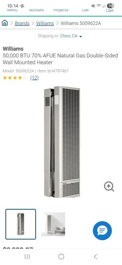 Double sided heater