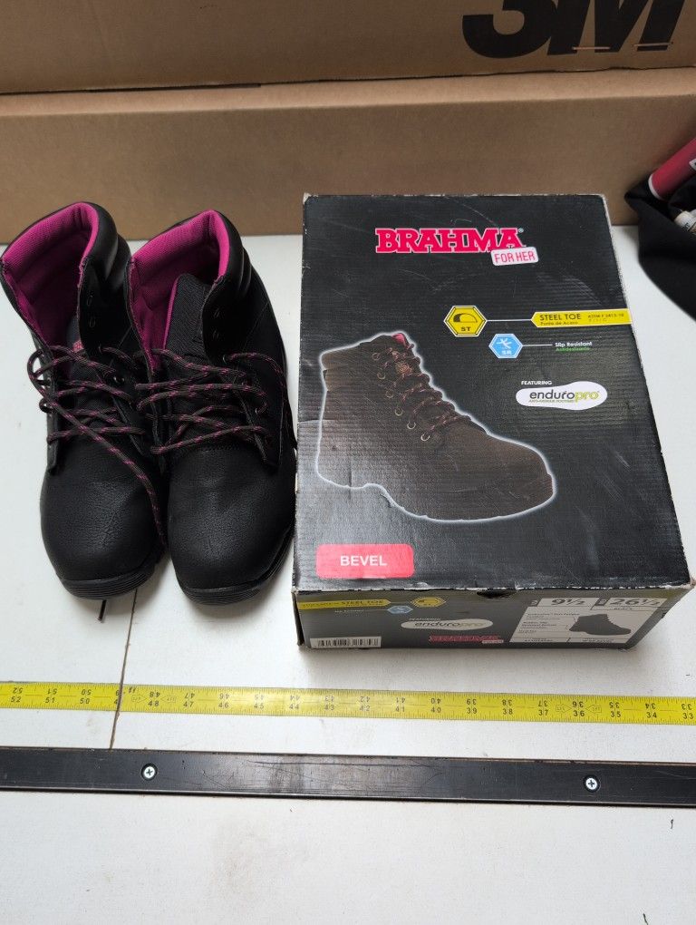Women's Work Boots Brahma Size 9 1/2