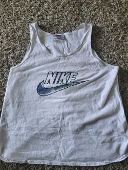 Vintage 90's Women's Nike Tank Top Size Small 