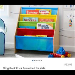 Bookshelf/ Books/ kids/ toys/ furniture/ book organizer/ New